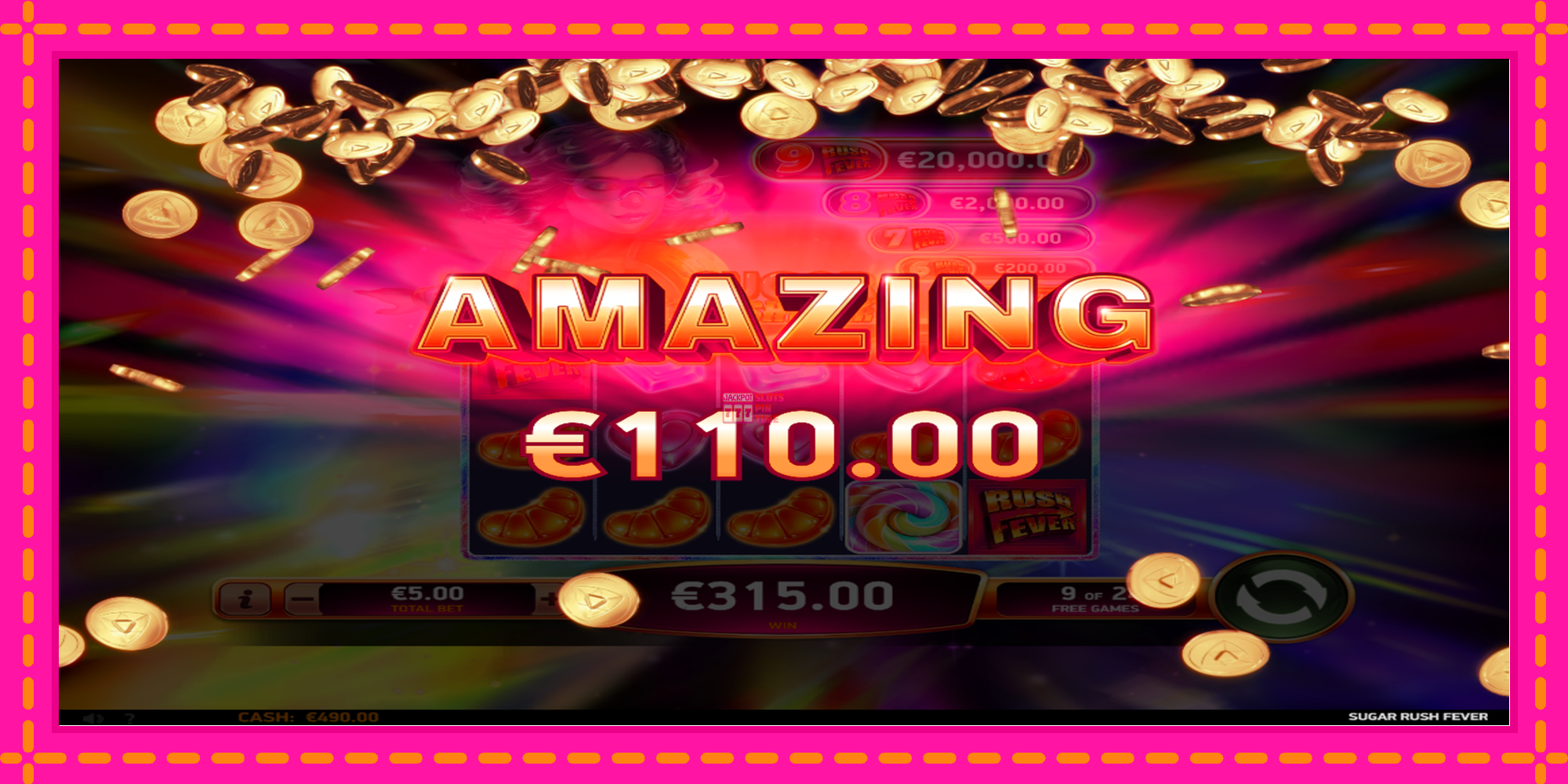 Slot machine Sugar Rush Fever gratuitamente, immagine 3