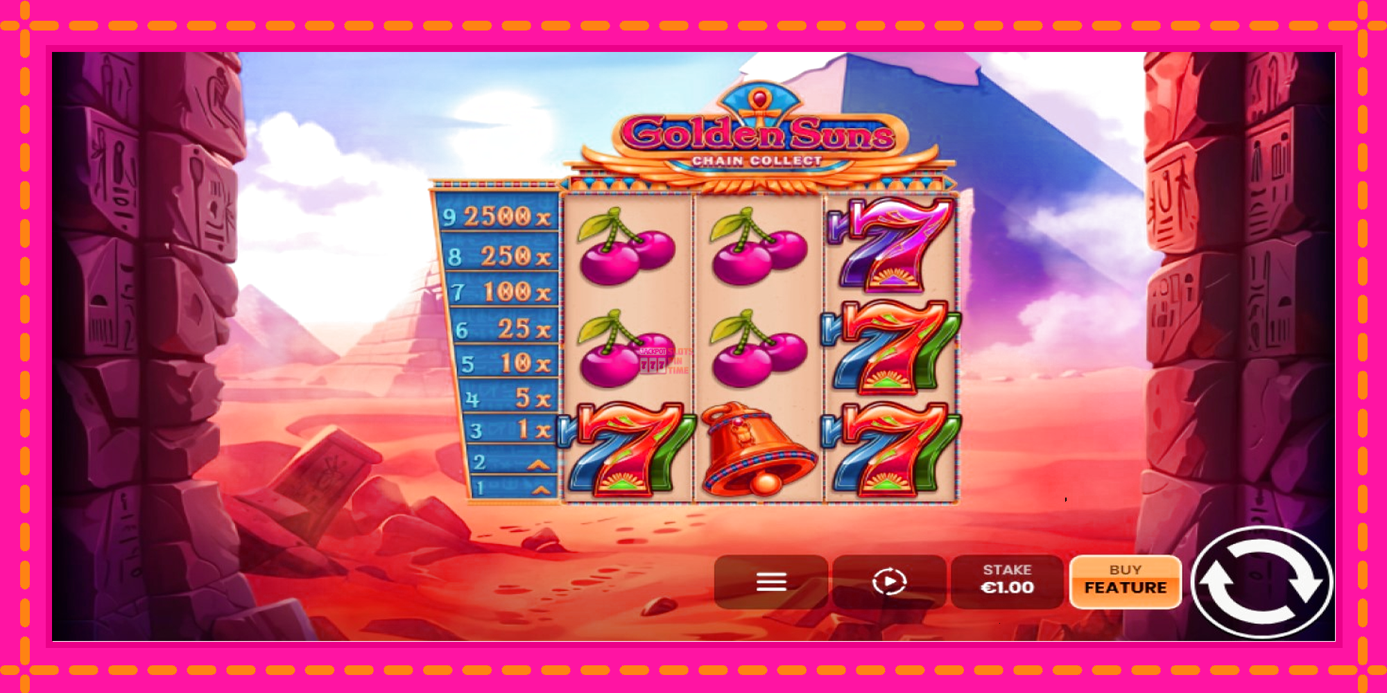 Slot machine Golden Suns: Chain Collect gratuitamente, immagine 1