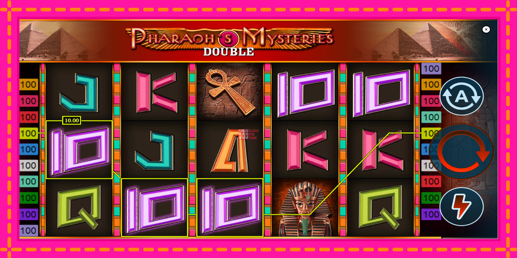 Slot machine Pharaons Mysteries Double gratuitamente, immagine 3