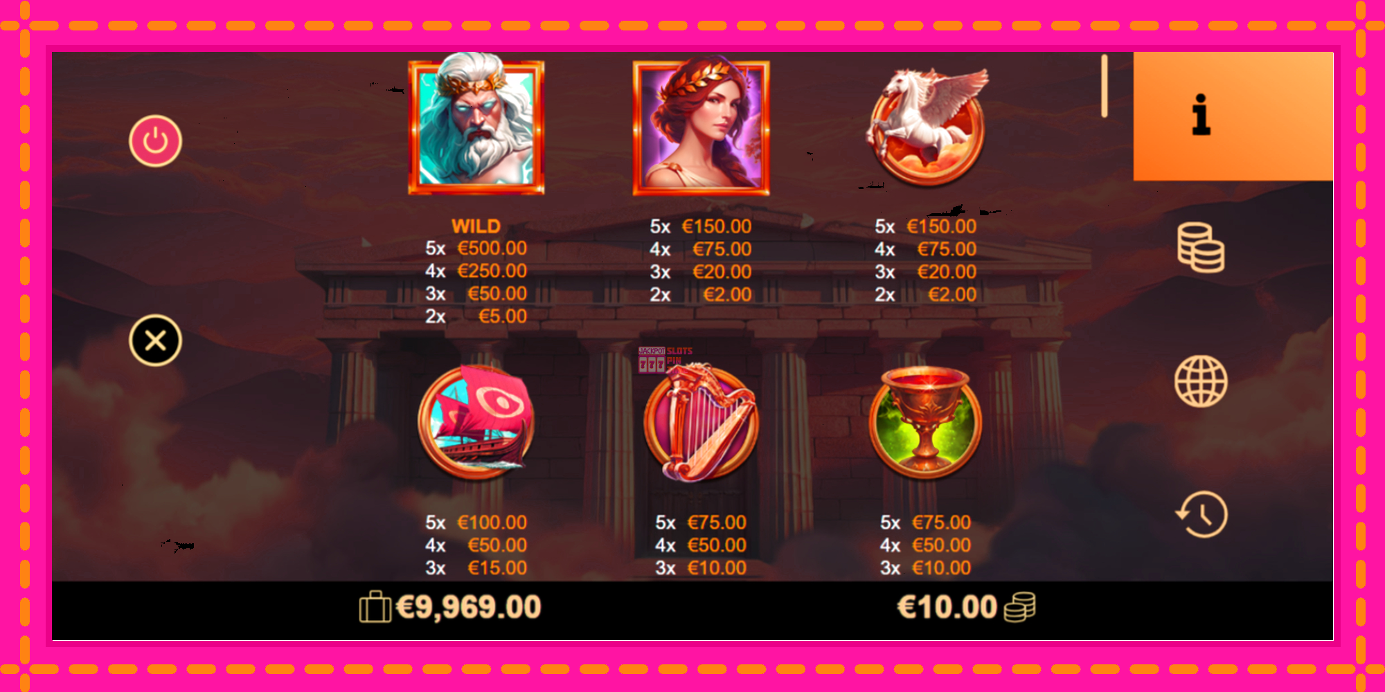 Slot machine Olympus Blessing gratuitamente, immagine 5