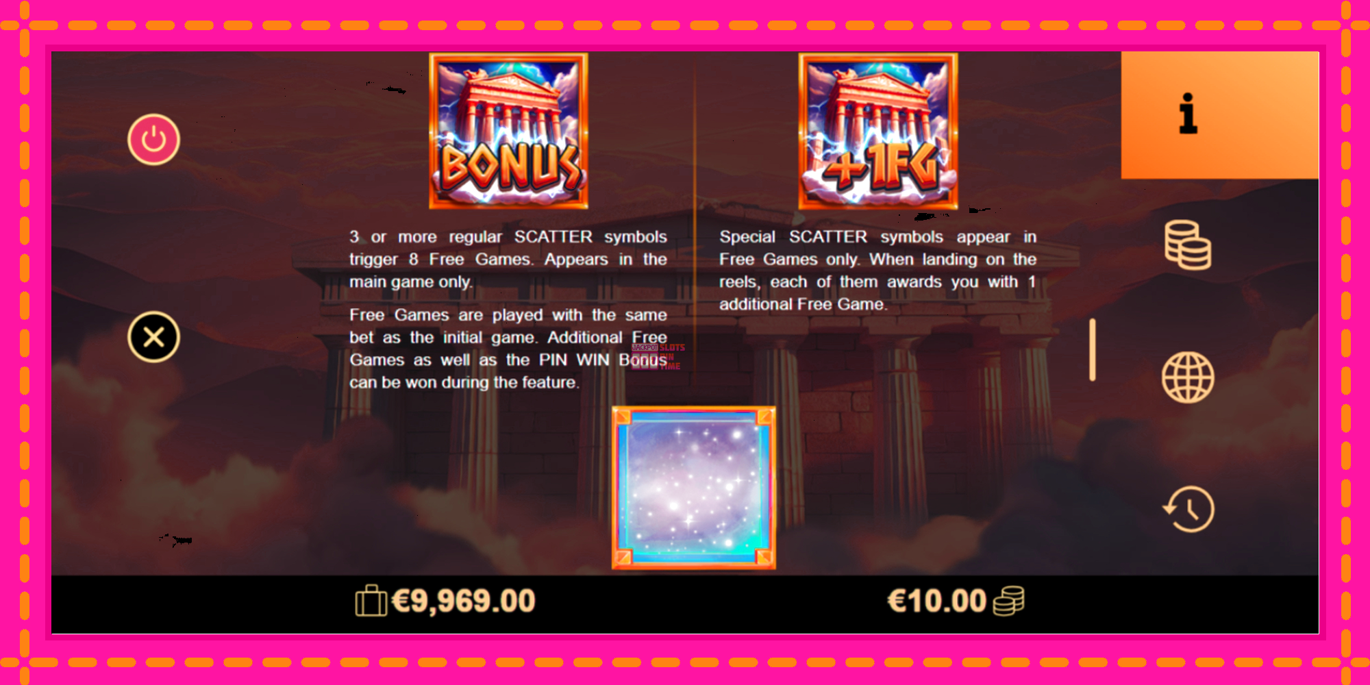 Slot machine Olympus Blessing gratuitamente, immagine 6