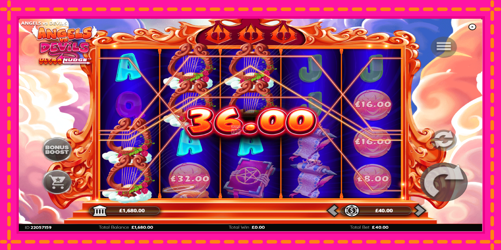 Slot machine Angels vs Devils gratuitamente, immagine 3