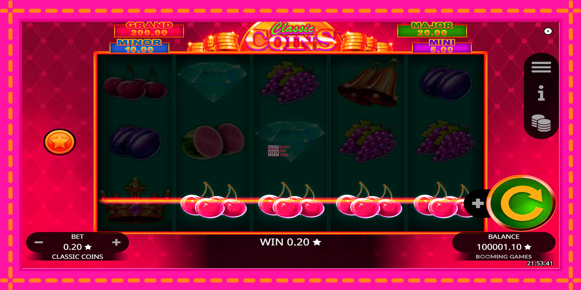 Slot machine Classic Coins gratuitamente, immagine 4