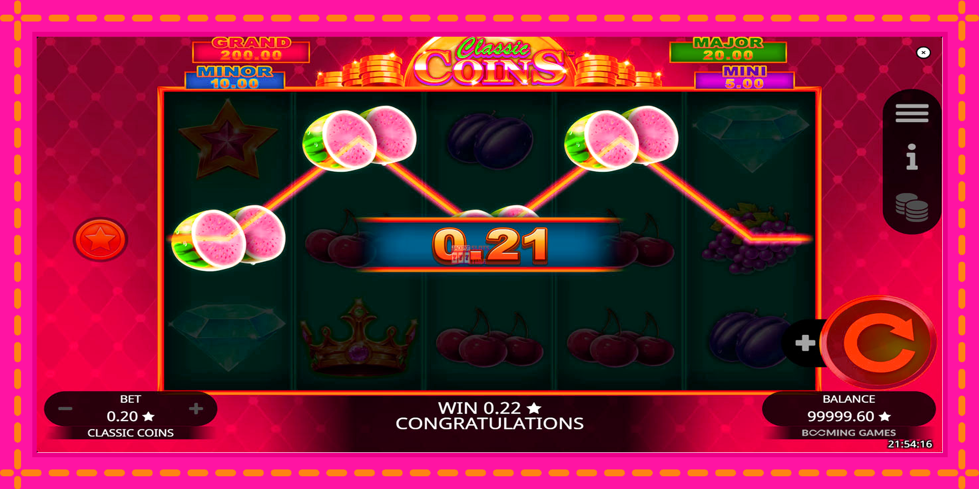 Slot machine Classic Coins gratuitamente, immagine 5