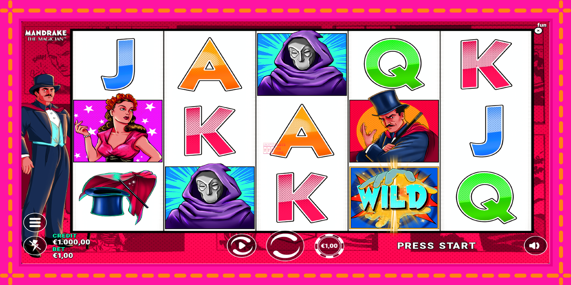 Slot machine Mandrake the Magician gratuitamente, immagine 2