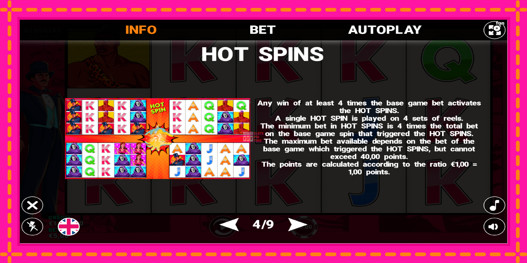 Slot machine Mandrake the Magician gratuitamente, immagine 7