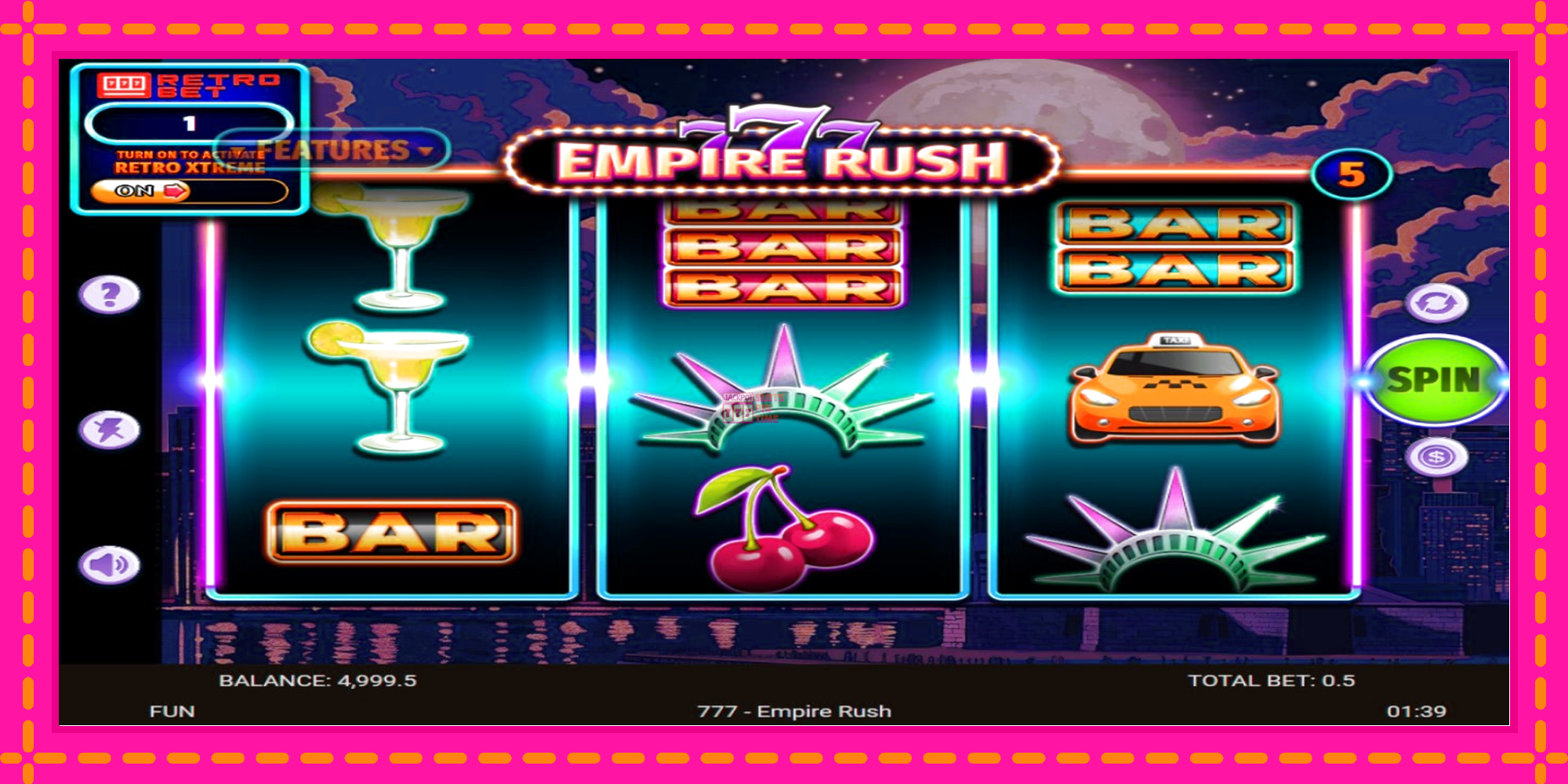 Slot machine 777 Empire Rush gratuitamente, immagine 2