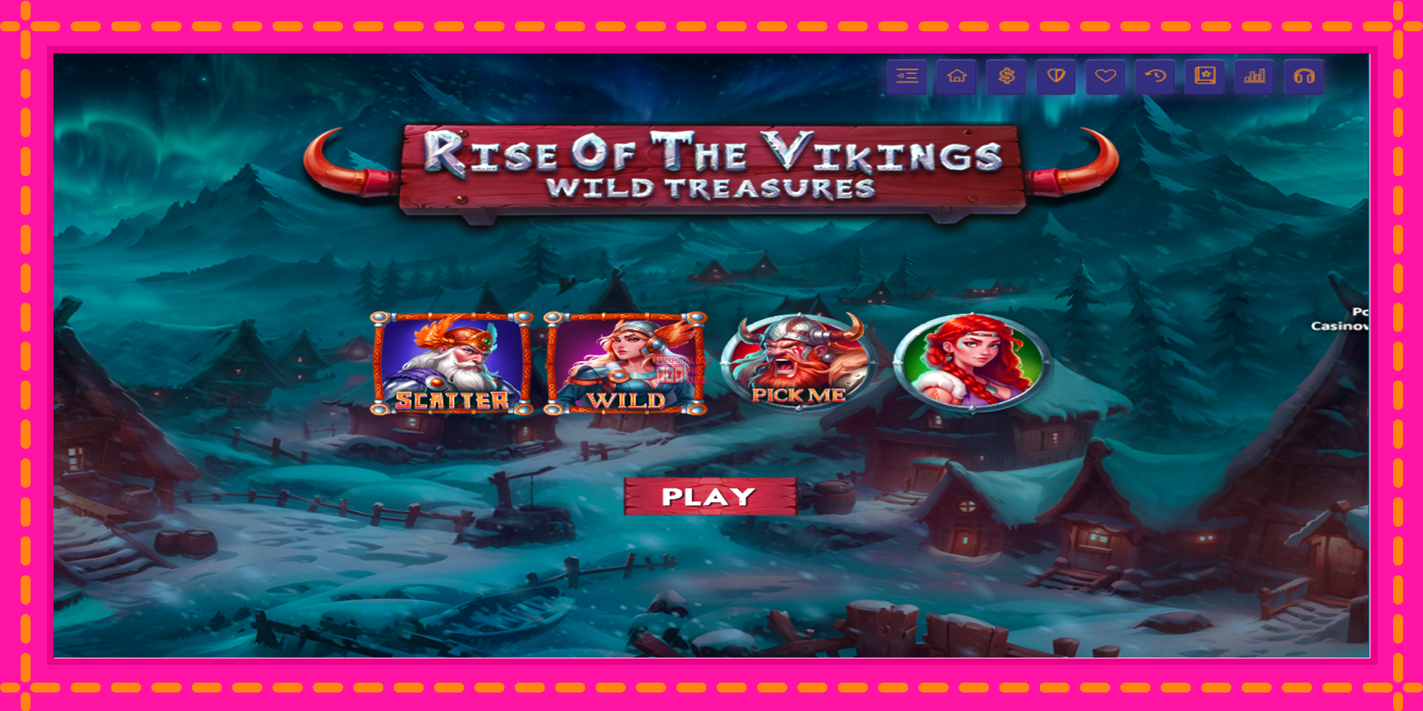 Slot machine Rise of The Vikings - Wild Treasures gratuitamente, immagine 1