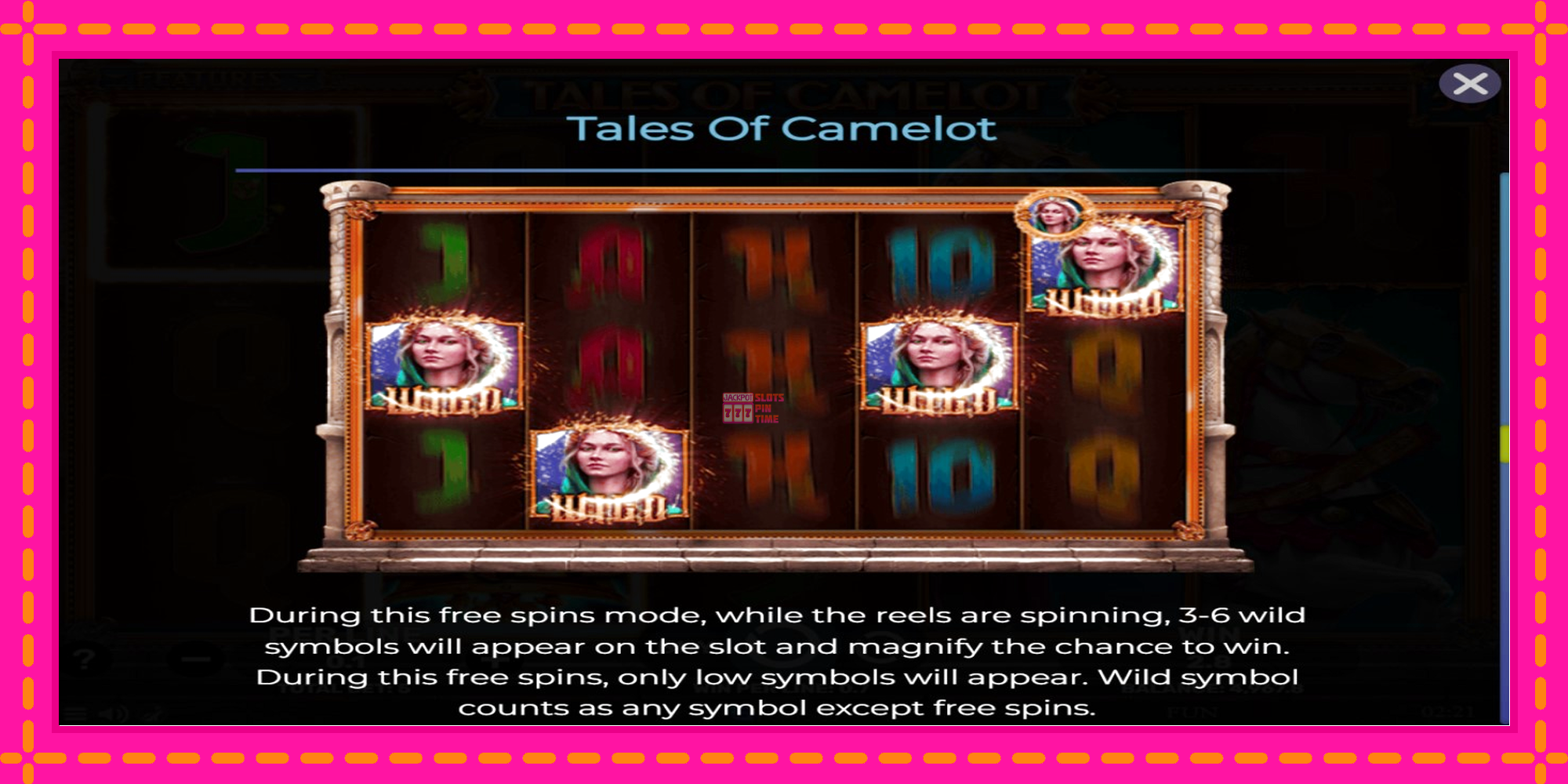 Slot machine Tales of Camelot gratuitamente, immagine 6