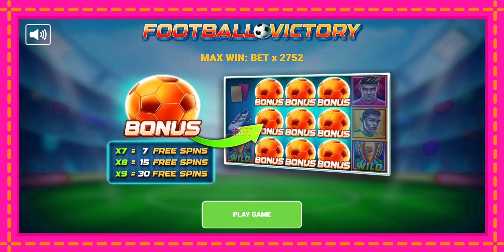 Slot machine Football Victory gratuitamente, immagine 1