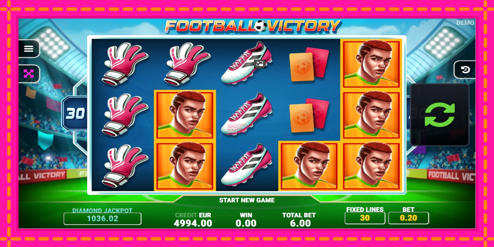 Slot machine Football Victory gratuitamente, immagine 2