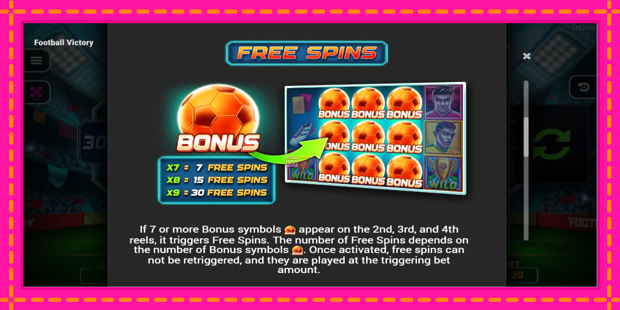 Slot machine Football Victory gratuitamente, immagine 5