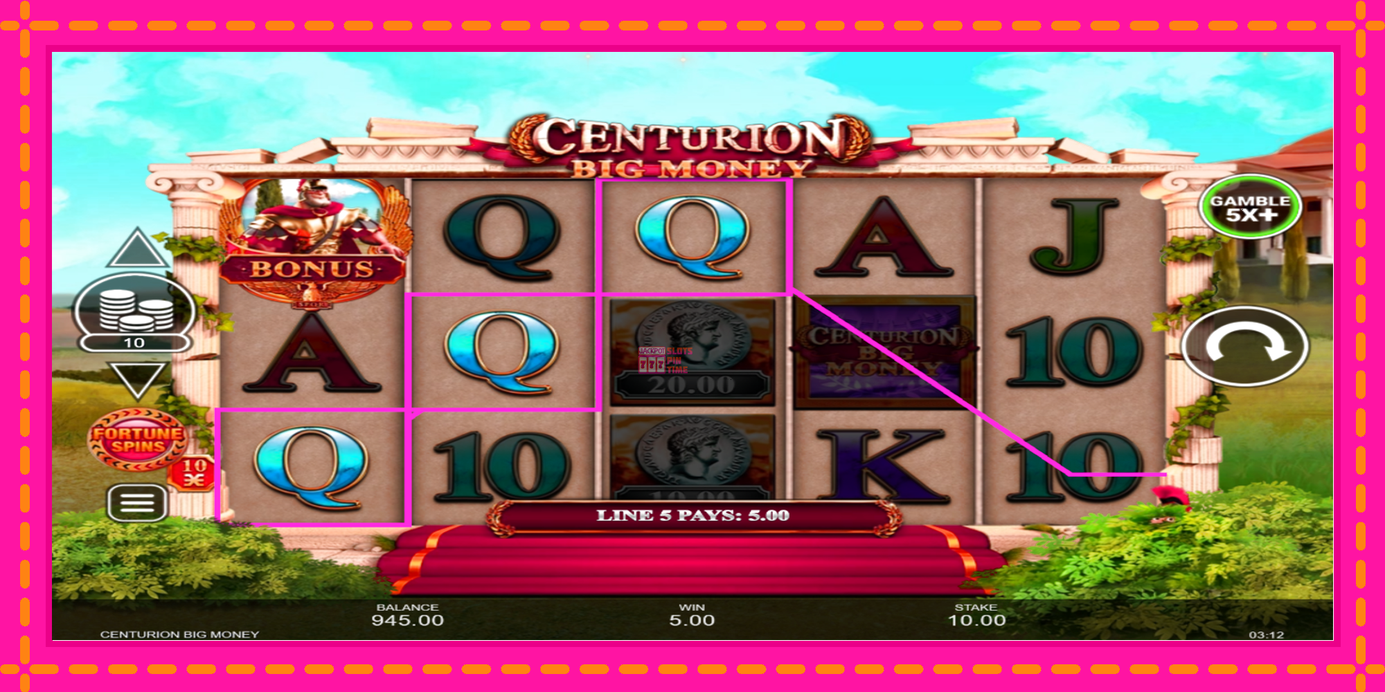 Slot machine Centurion Big Money gratuitamente, immagine 3