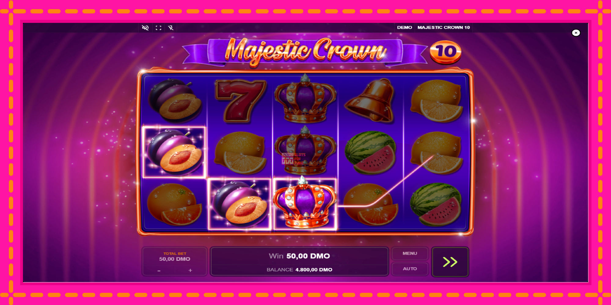 Slot machine Majestic Crown 10 gratuitamente, immagine 4