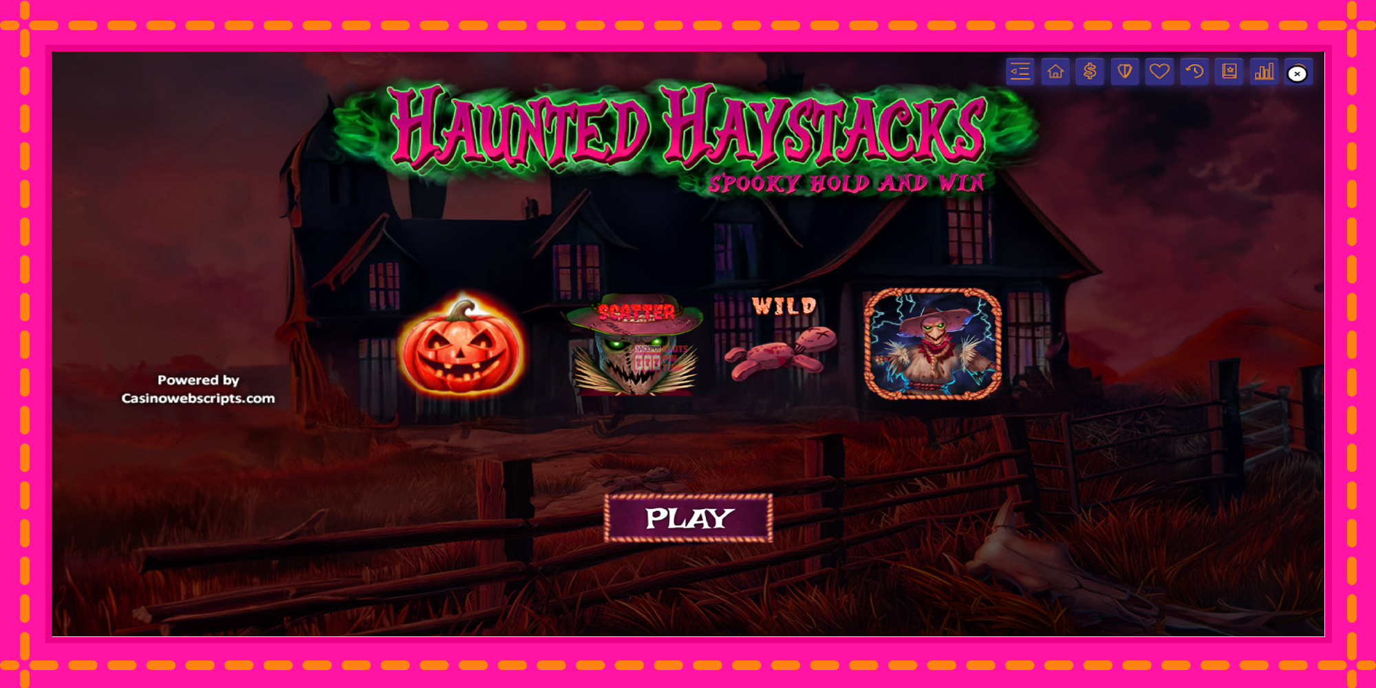 Slot machine Haunted Haystacks - Spooky Hold and Win gratuitamente, immagine 1