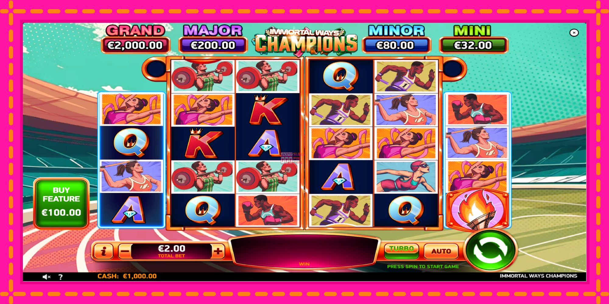 Slot machine Immortal Ways Champions gratuitamente, immagine 2