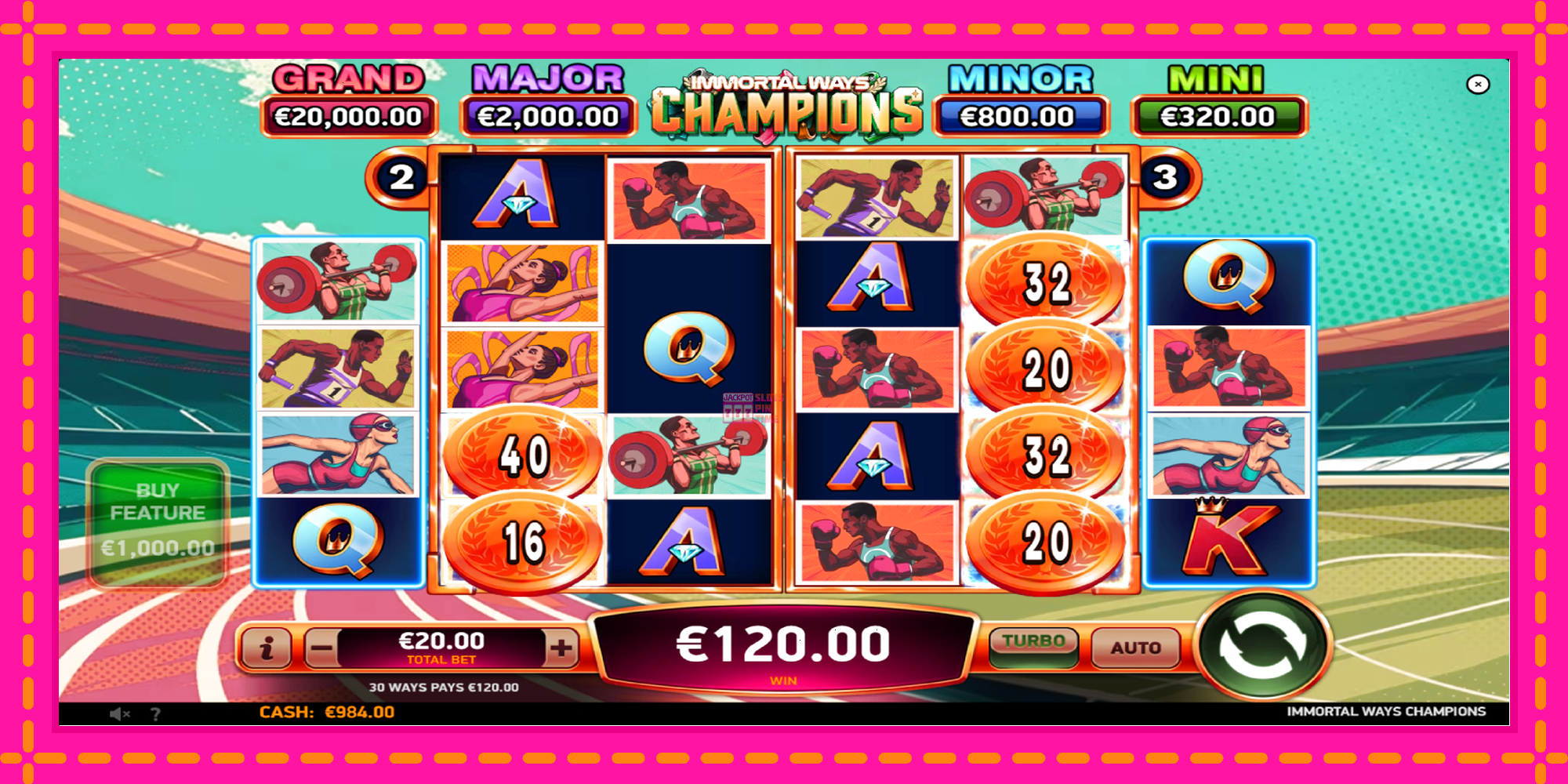 Slot machine Immortal Ways Champions gratuitamente, immagine 4