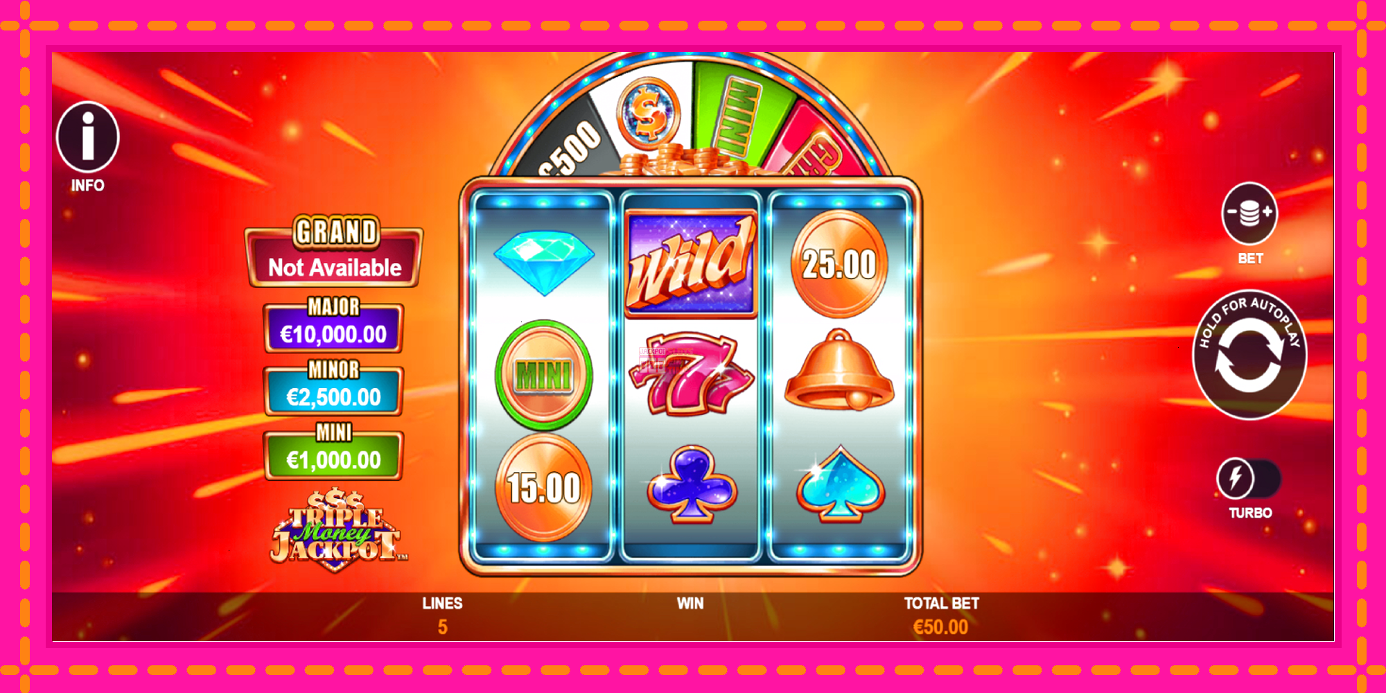 Slot machine Triple Money Jackpot gratuitamente, immagine 2