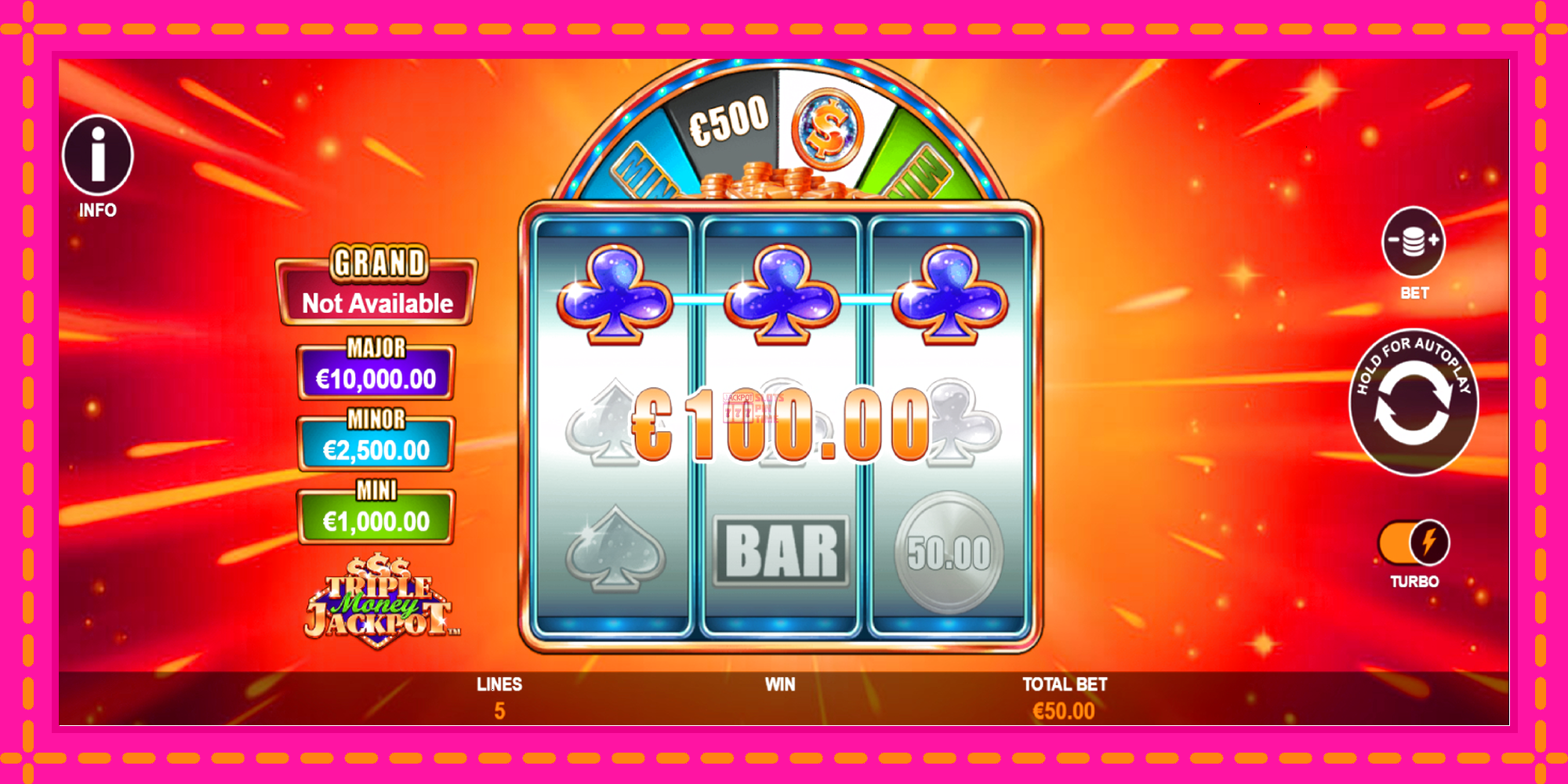 Slot machine Triple Money Jackpot gratuitamente, immagine 4