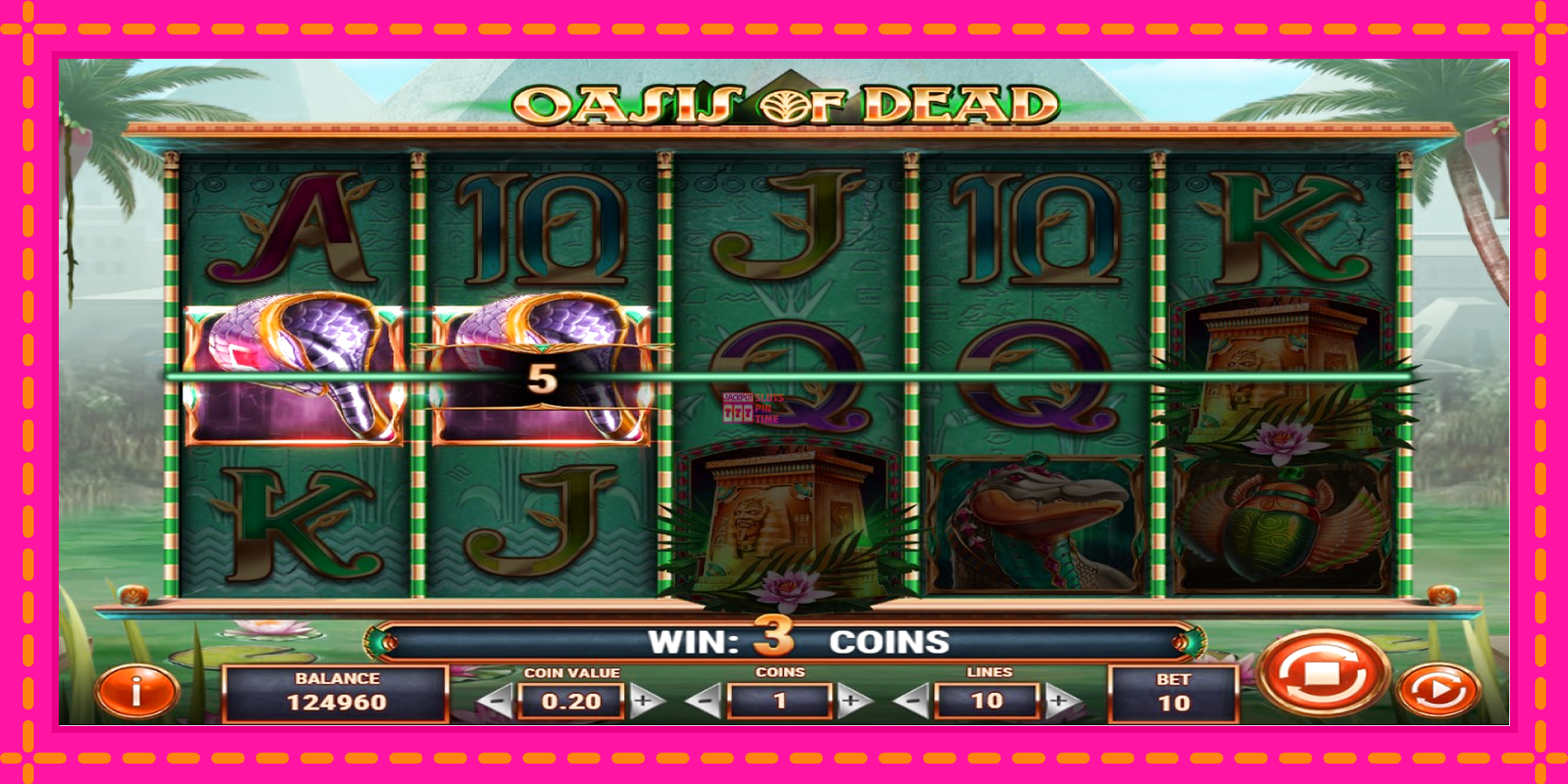 Slot machine Oasis of Dead gratuitamente, immagine 2