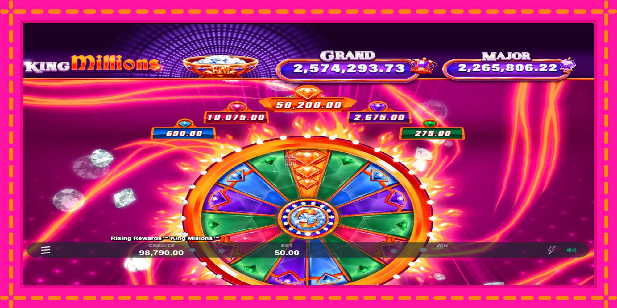 Slot machine Rising Rewards King Millions gratuitamente, immagine 3