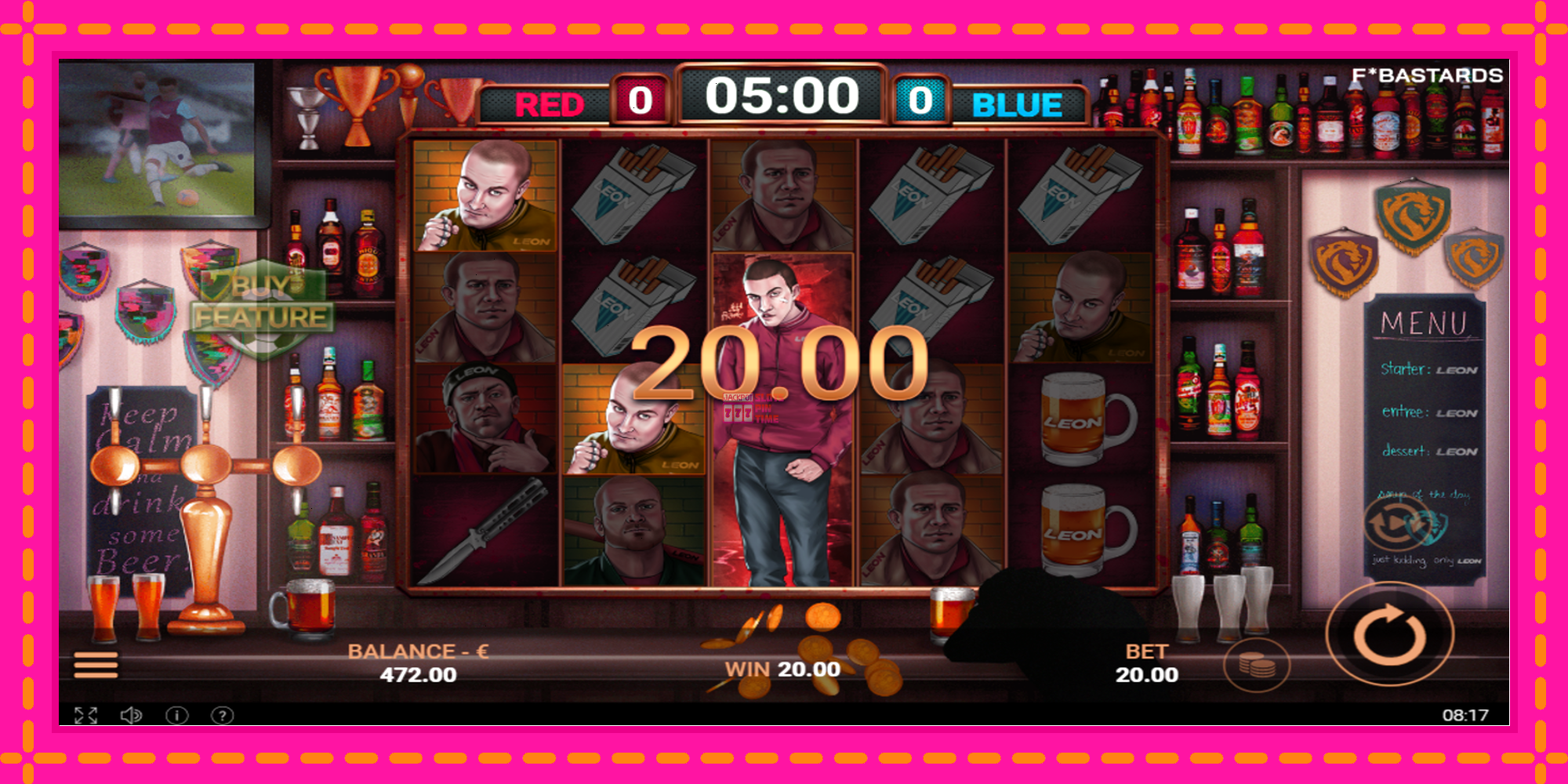 Slot machine Leon Hooligans gratuitamente, immagine 3