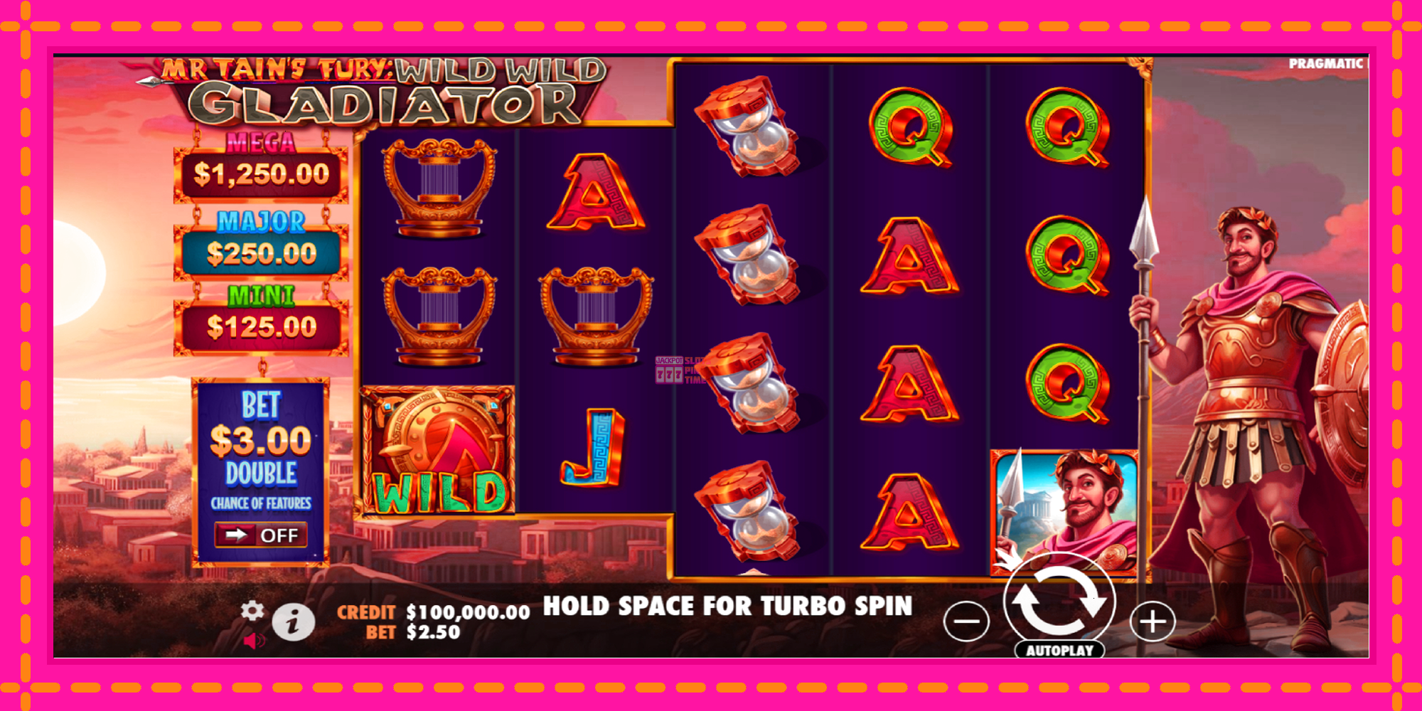 Slot machine Mr Tains Fury: Wild Wild Gladiator gratuitamente, immagine 2