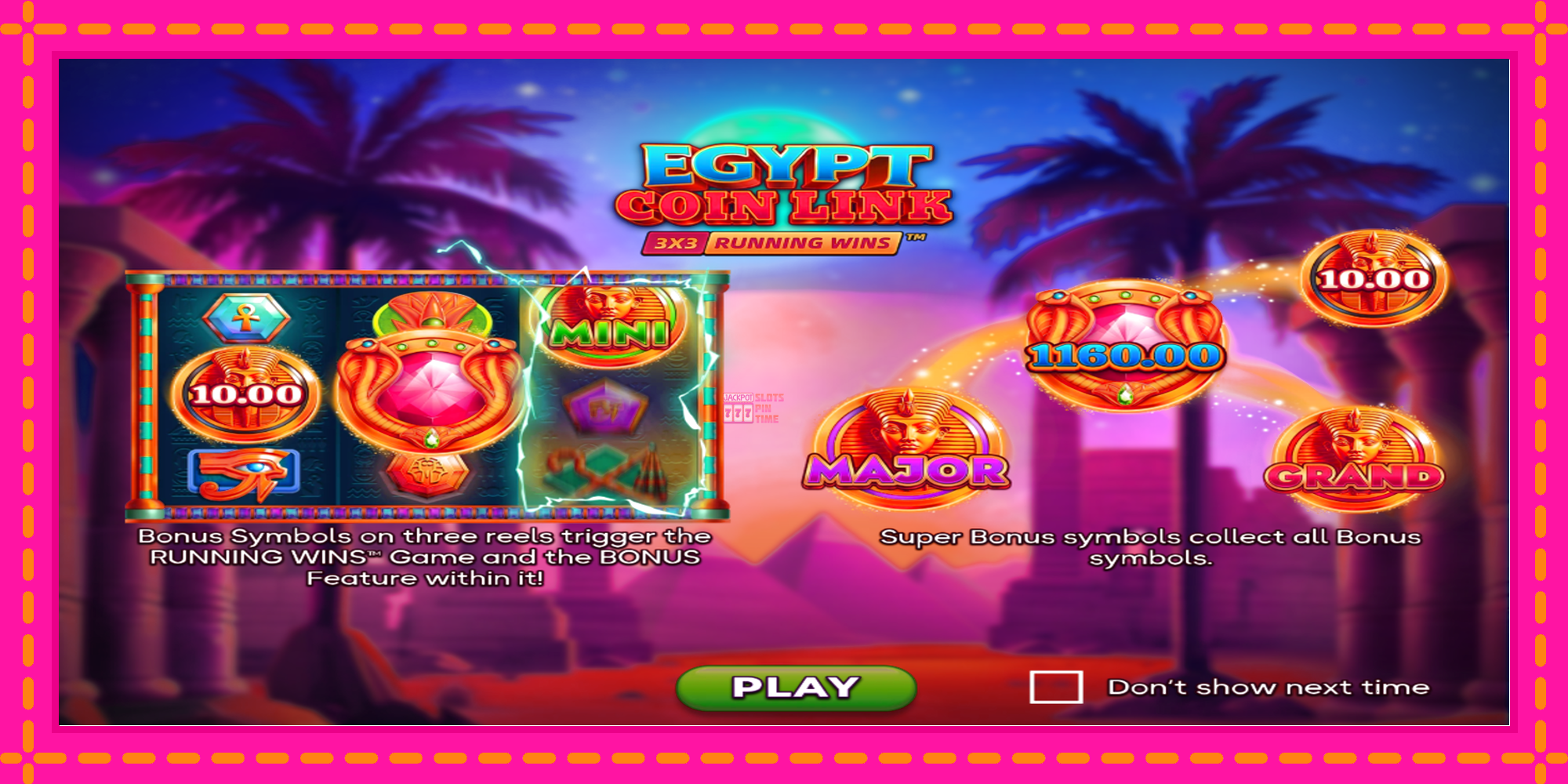 Slot machine Egypt Coin Link gratuitamente, immagine 1