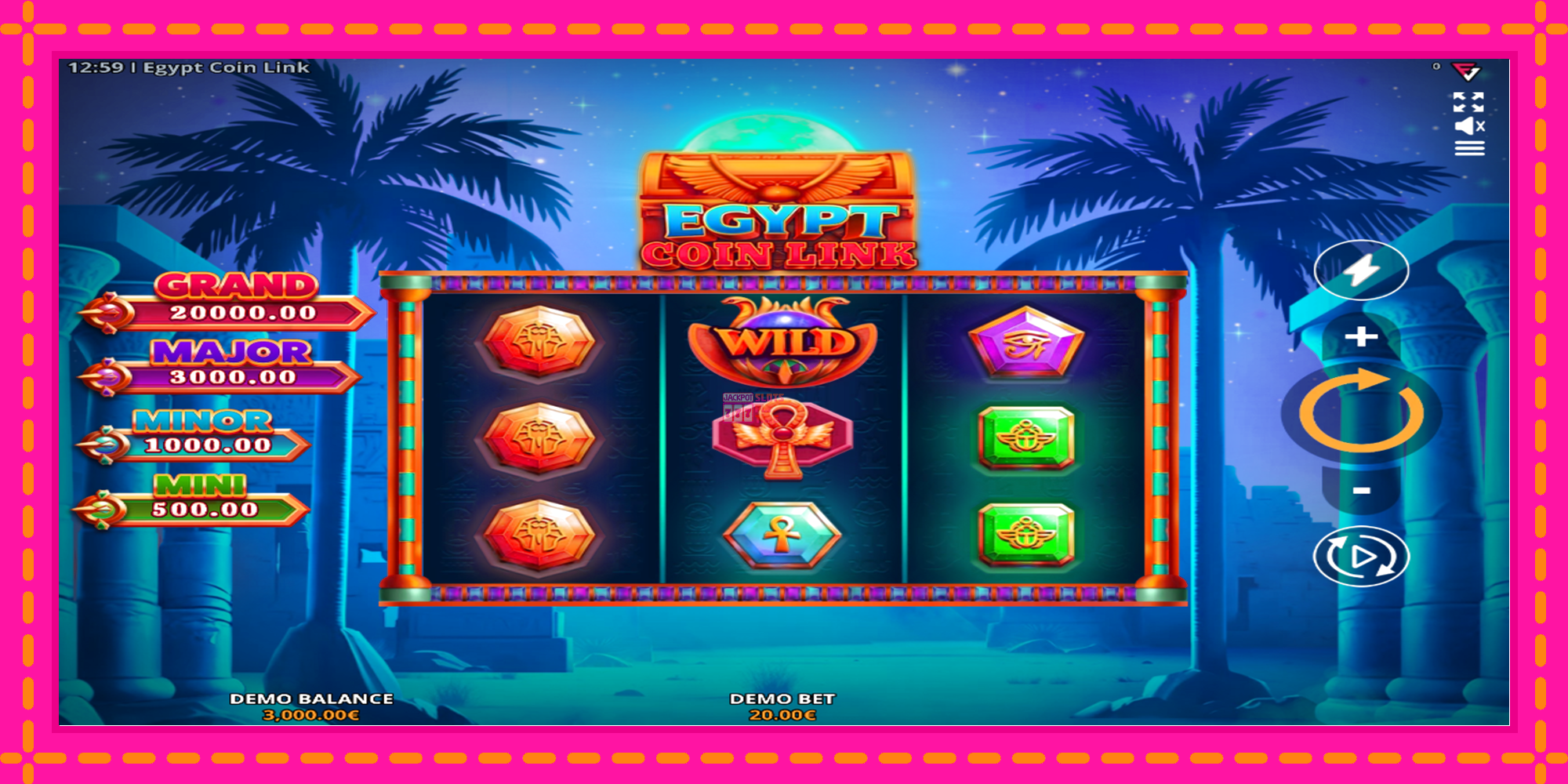 Slot machine Egypt Coin Link gratuitamente, immagine 2