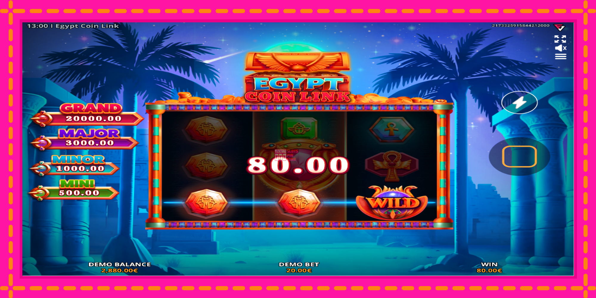 Slot machine Egypt Coin Link gratuitamente, immagine 3