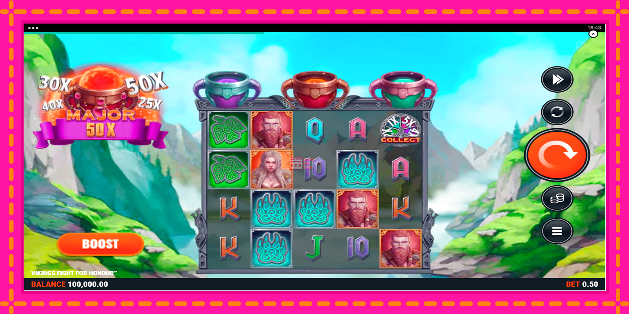 Slot machine Vikings Fight for Honour gratuitamente, immagine 1