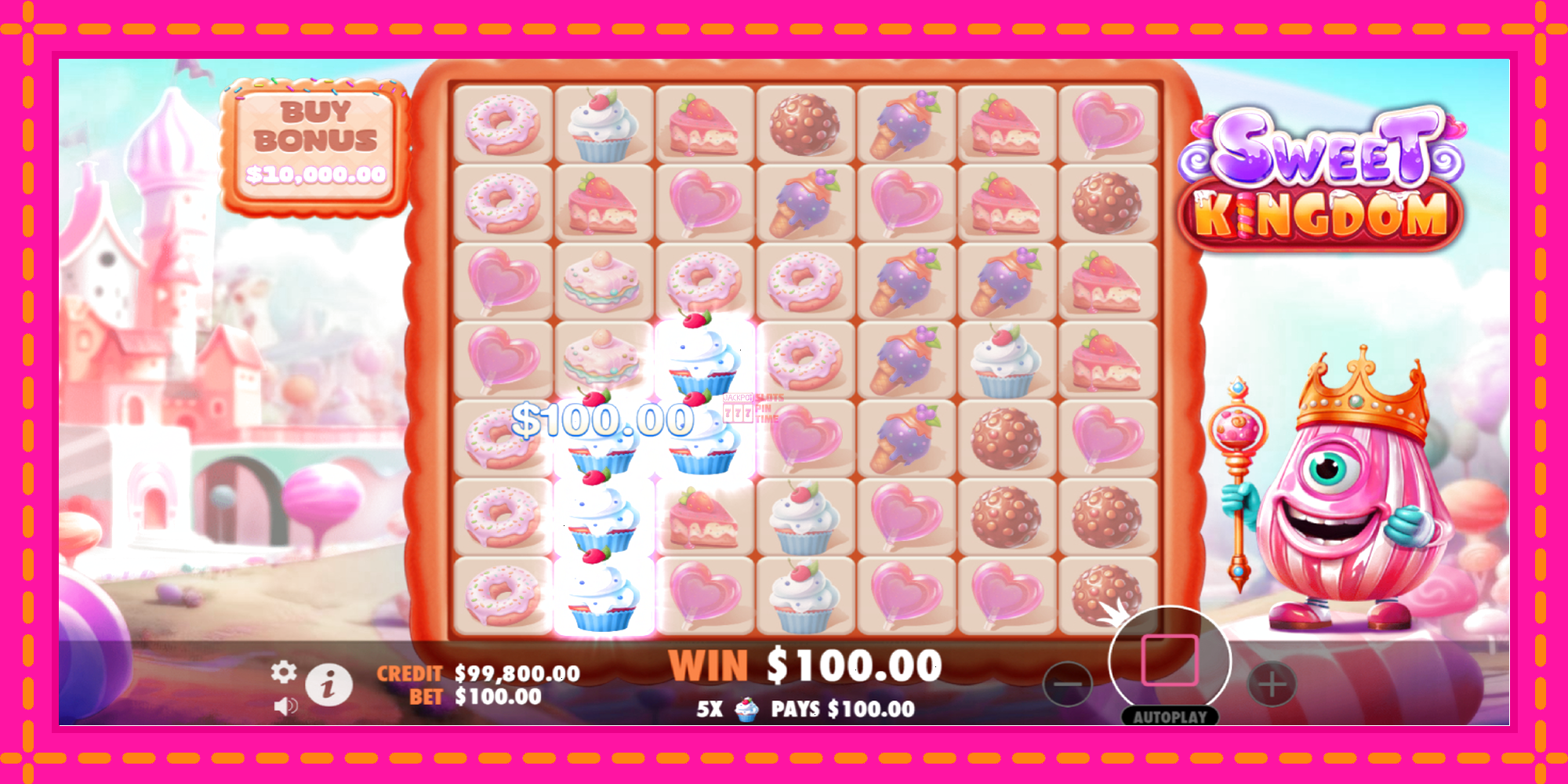 Slot machine Sweet Kingdom gratuitamente, immagine 3