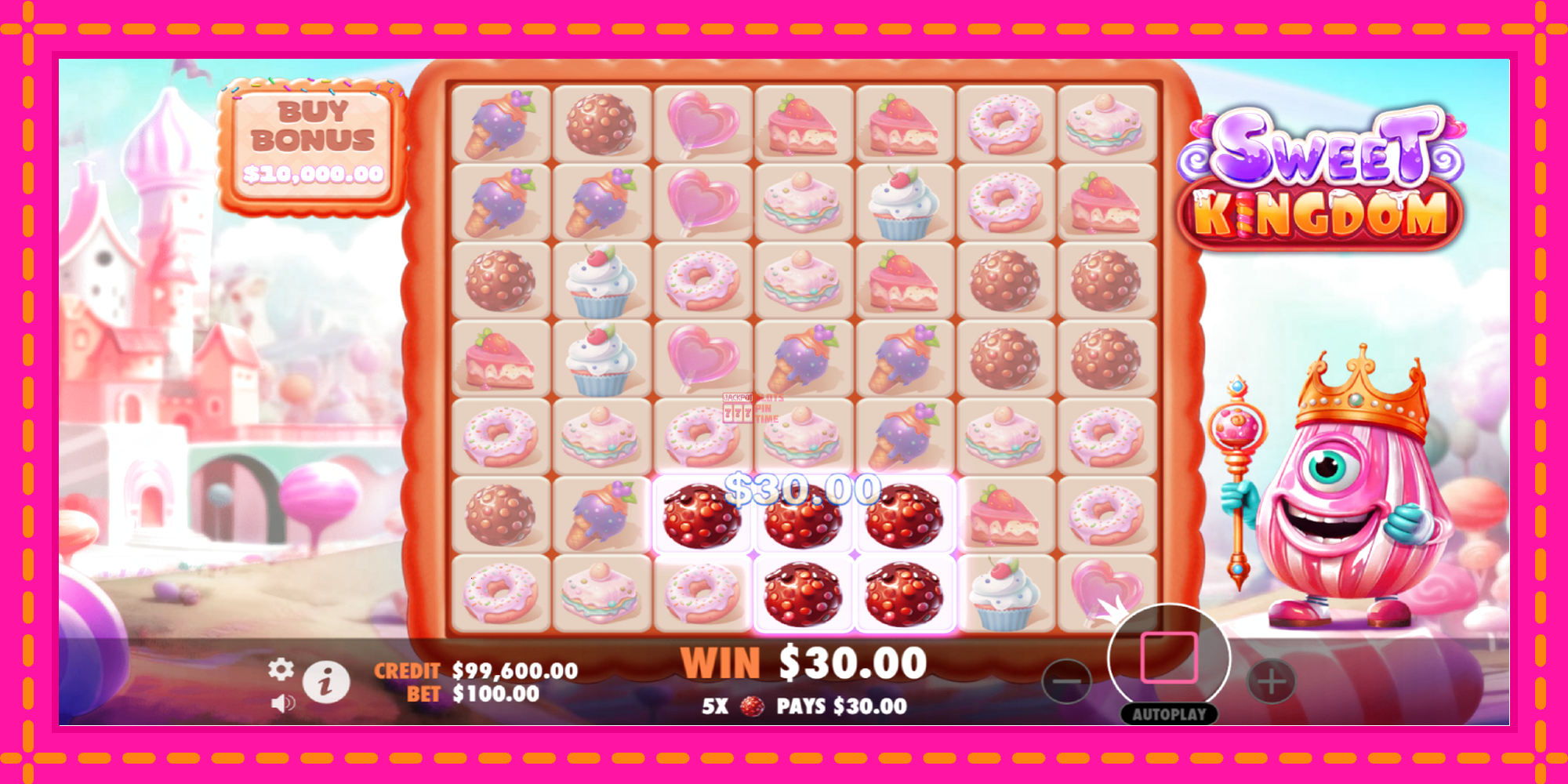 Slot machine Sweet Kingdom gratuitamente, immagine 4