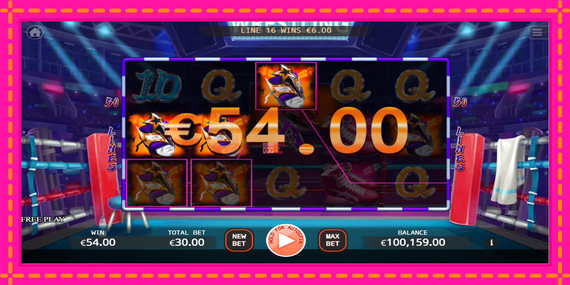 Slot machine Wrestling Queen gratuitamente, immagine 4