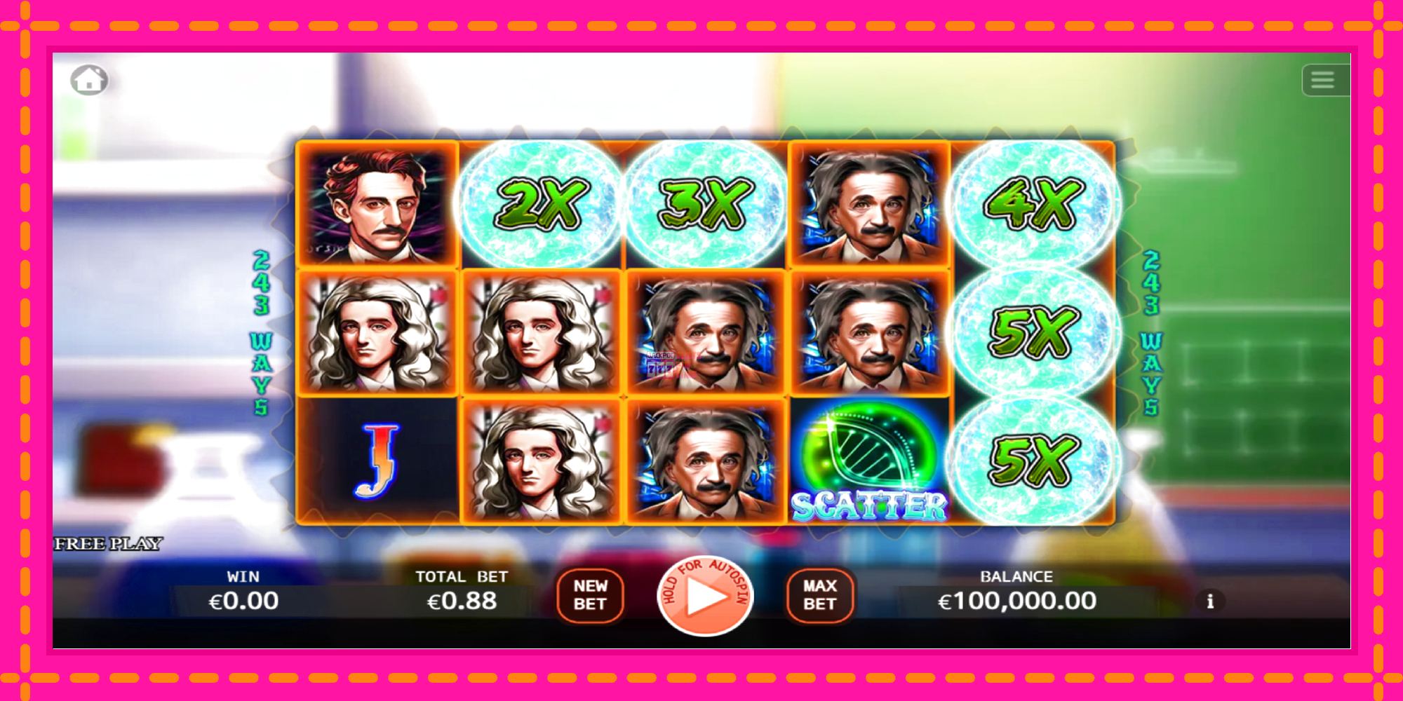 Slot machine Scientist Legends Lock 2 Spin gratuitamente, immagine 2