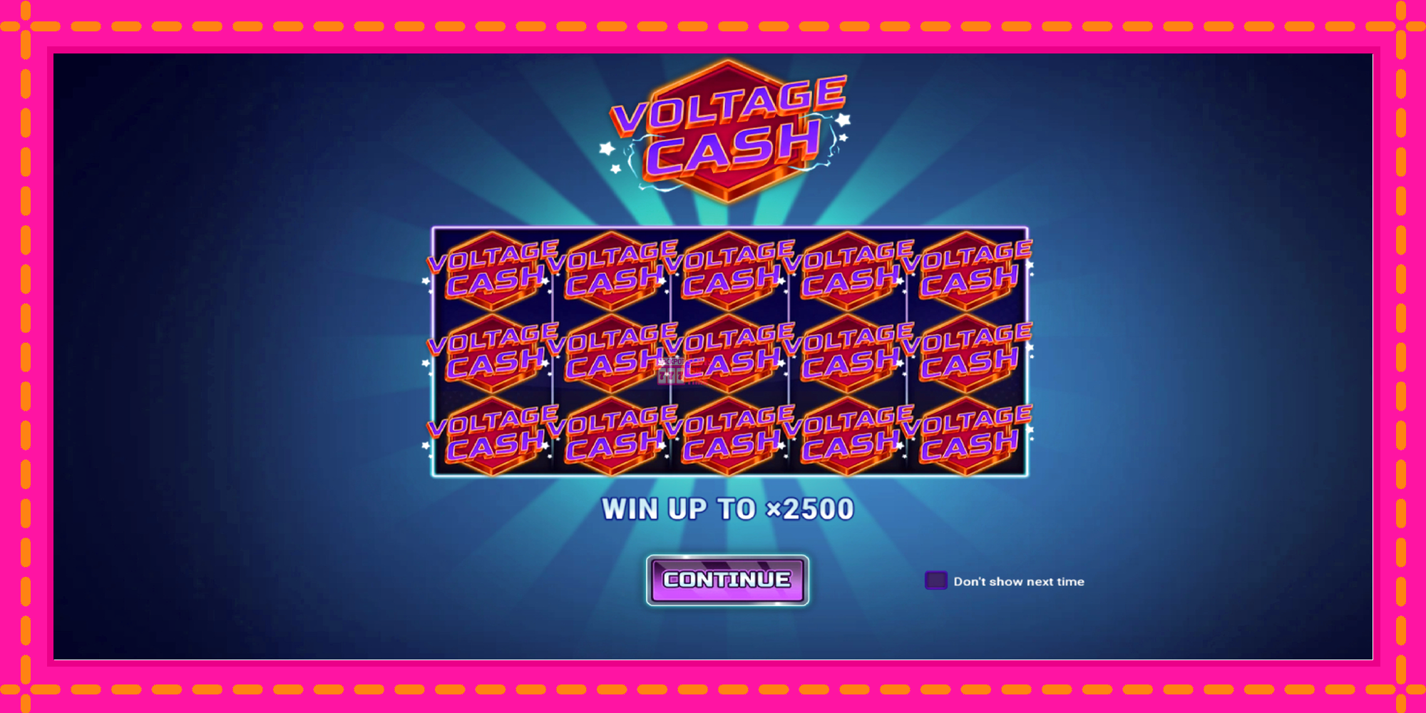 Slot machine Voltage Cash gratuitamente, immagine 1