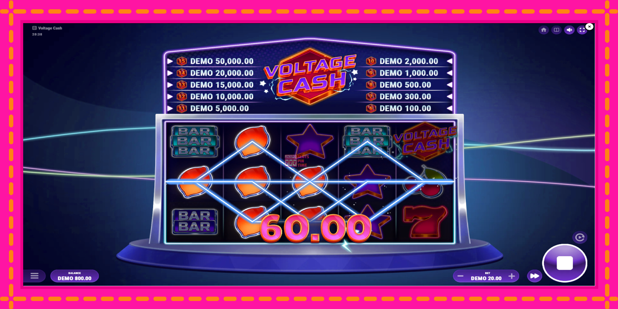 Slot machine Voltage Cash gratuitamente, immagine 3