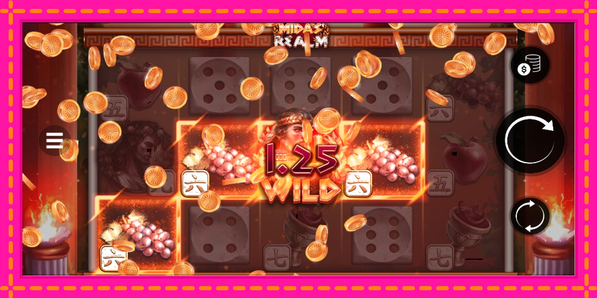 Slot machine Midas Realm Dice gratuitamente, immagine 3