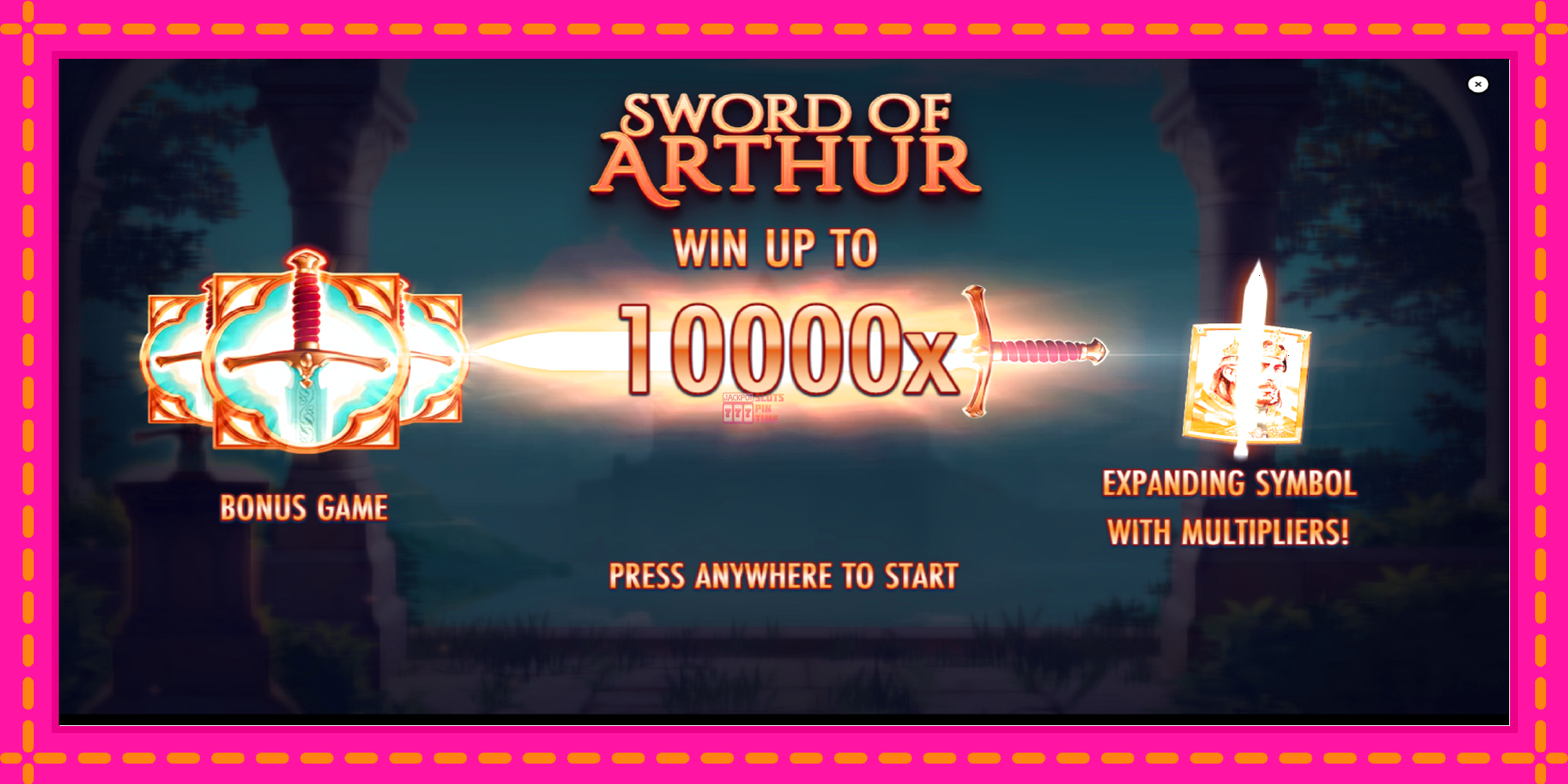 Slot machine Sword of Arthur gratuitamente, immagine 1