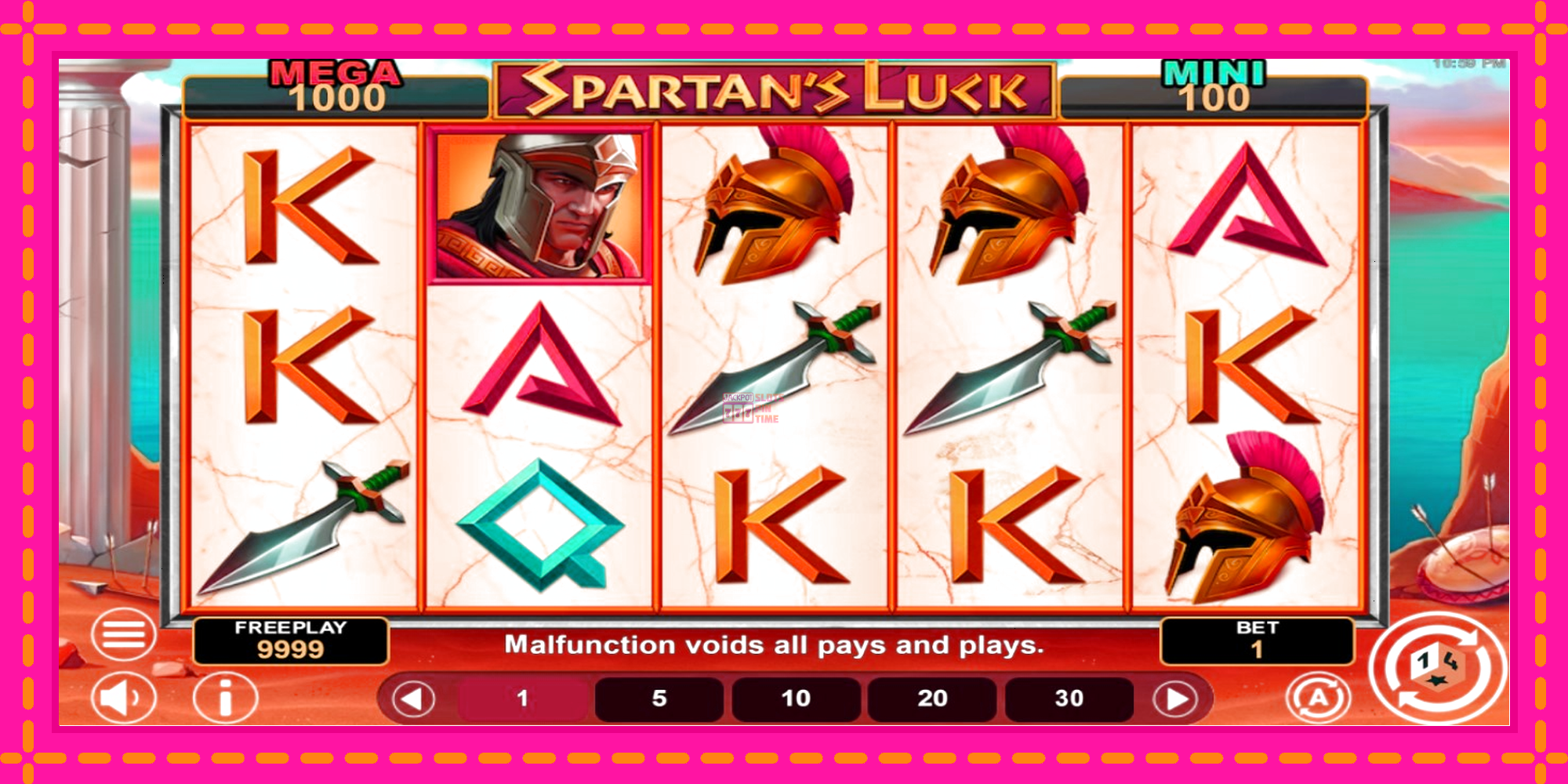 Slot machine Spartans Luck Hold & Win gratuitamente, immagine 2