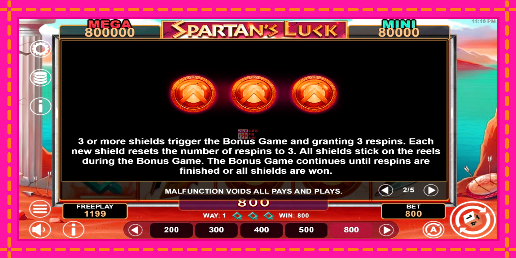 Slot machine Spartans Luck Hold & Win gratuitamente, immagine 5