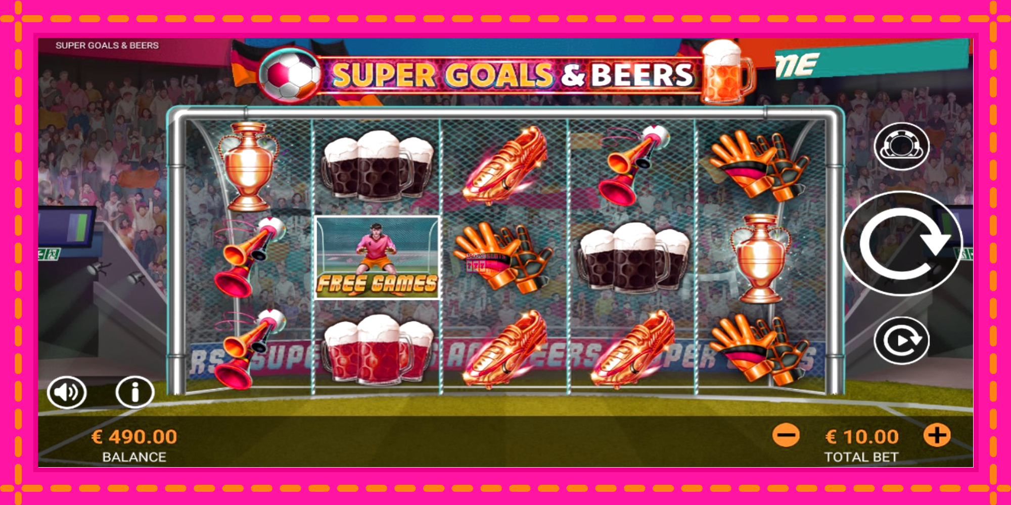 Slot machine Super Goals & Beers gratuitamente, immagine 2