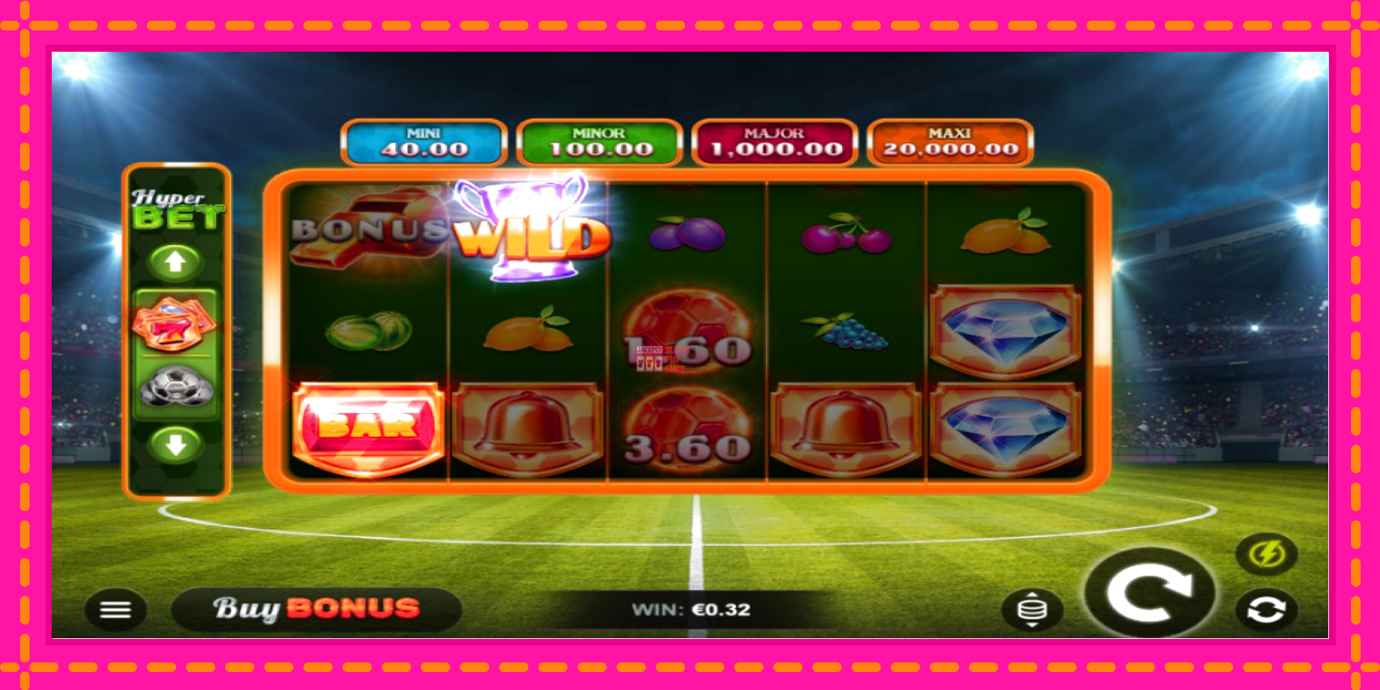 Slot machine Football Blast Hold and Win gratuitamente, immagine 2