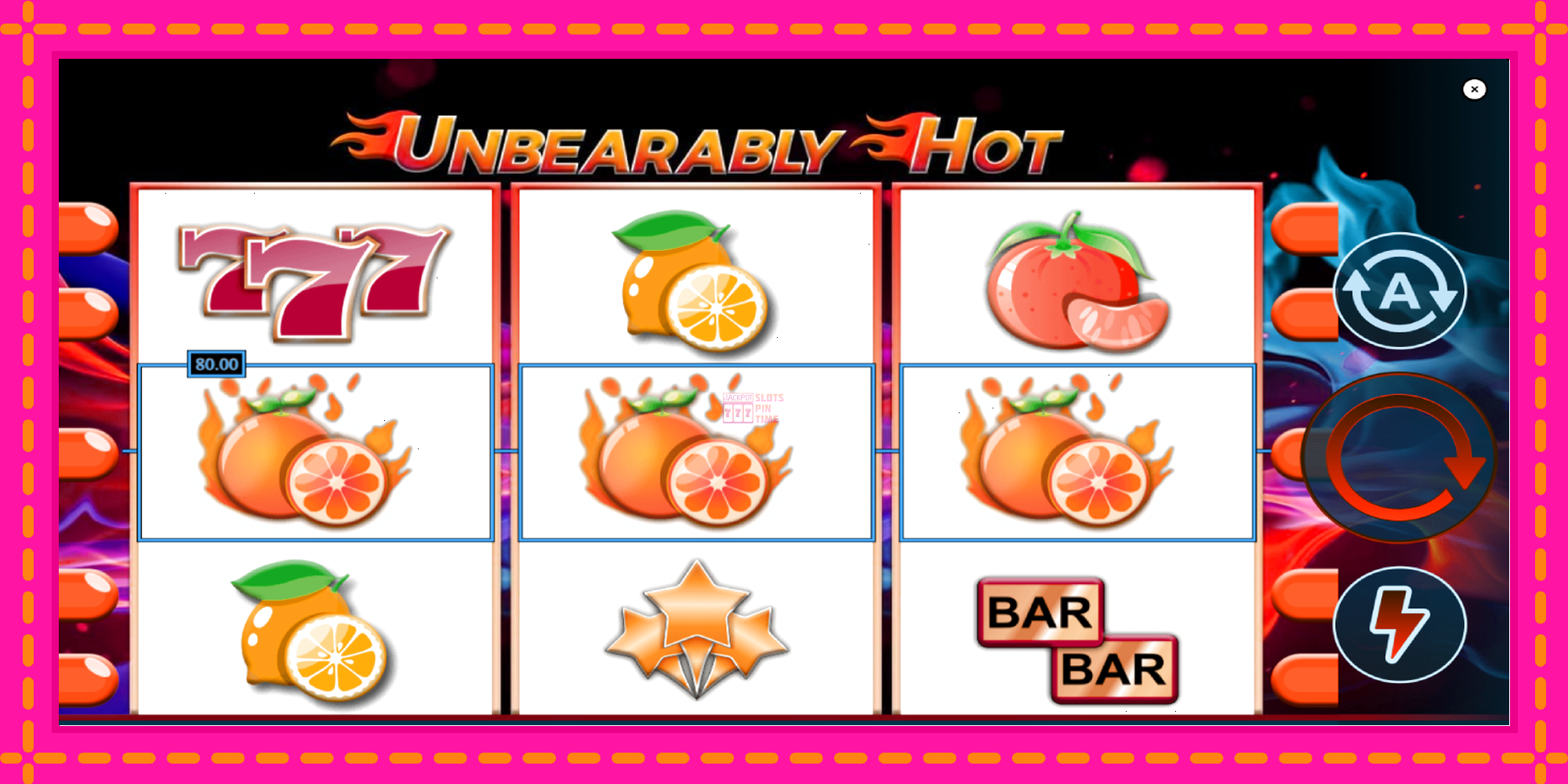 Slot machine Unbearably Hot gratuitamente, immagine 3