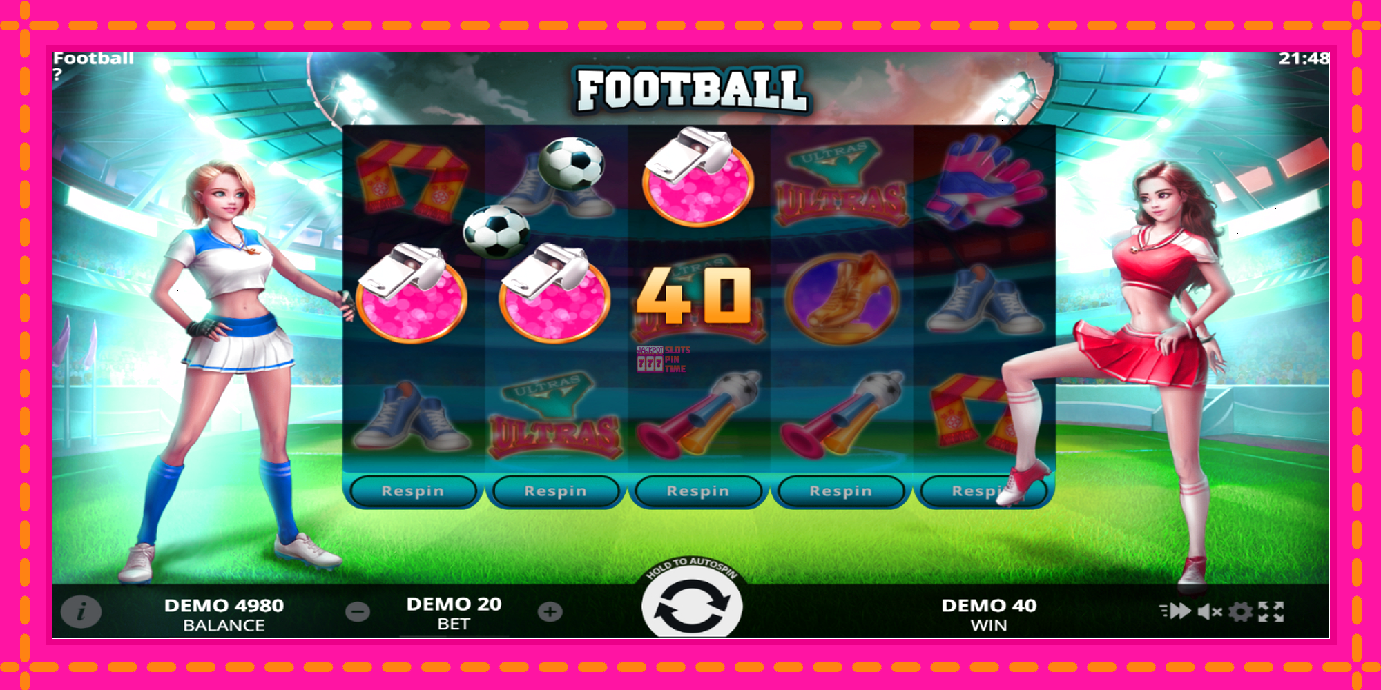 Slot machine Football gratuitamente, immagine 3