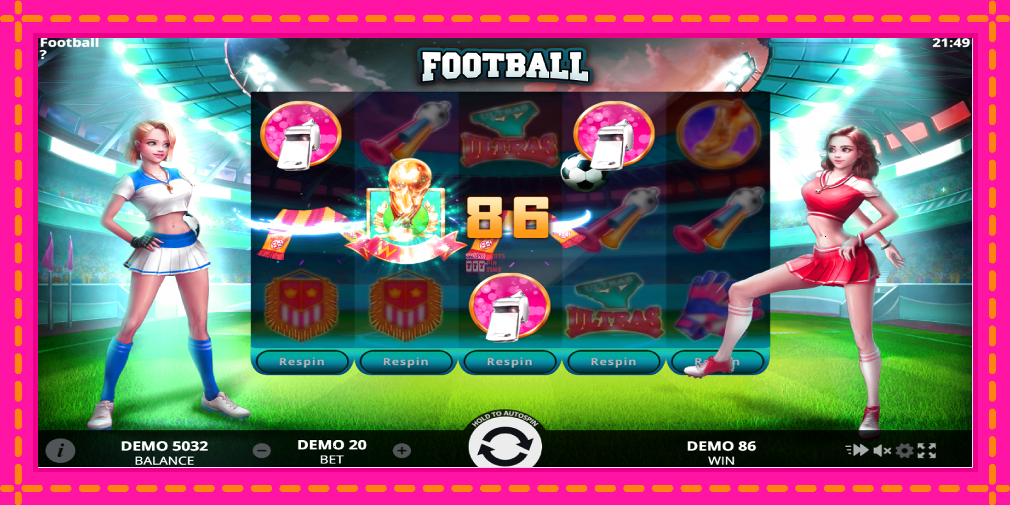 Slot machine Football gratuitamente, immagine 4