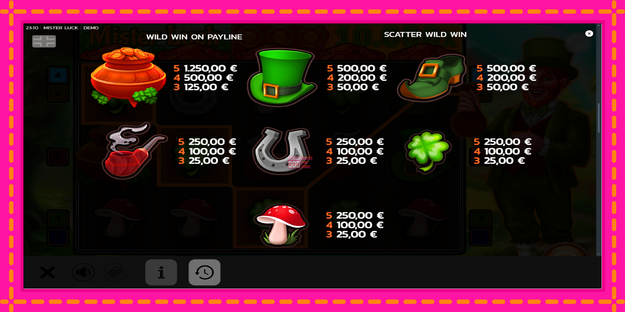 Slot machine Mister Luck gratuitamente, immagine 6