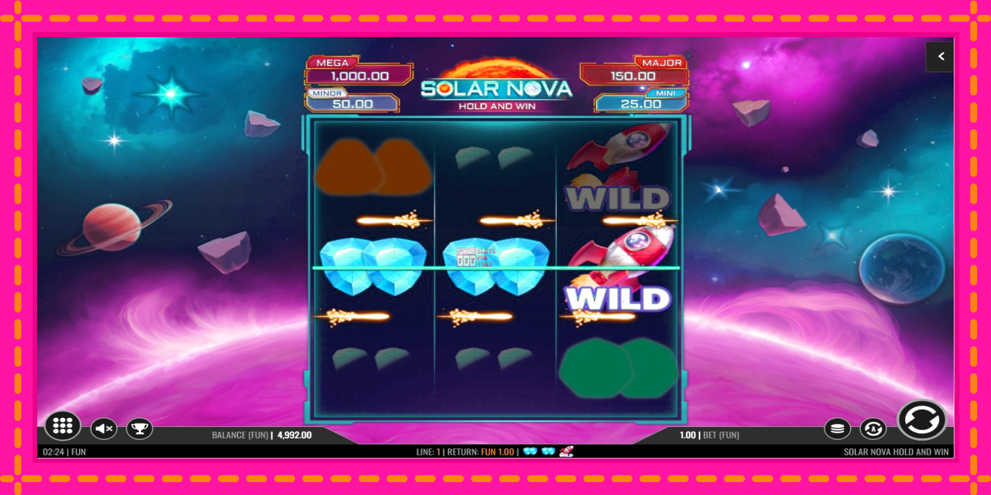 Slot machine Solar Nova Hold and Win gratuitamente, immagine 3