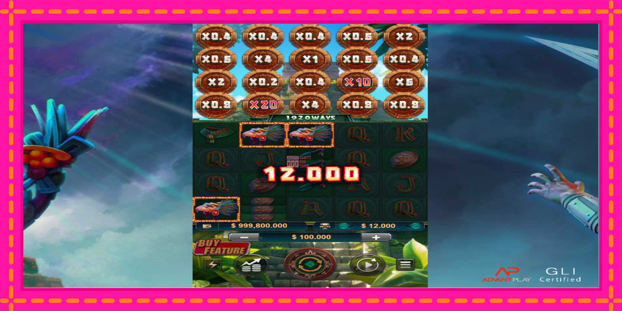 Slot machine Aztec: Bonus Hunt 2 gratuitamente, immagine 2