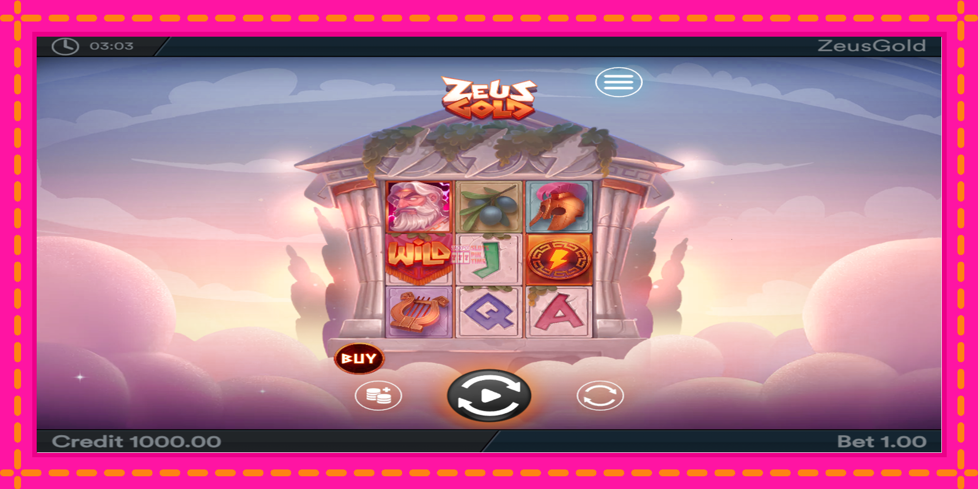 Slot machine Zeus Gold gratuitamente, immagine 2